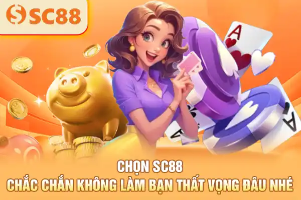 Chọn SC88 chắc chắn không làm bạn thất vọng đâu nhé