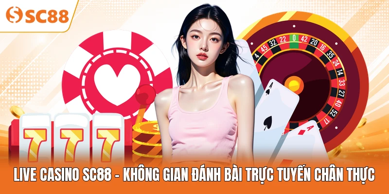 Live Casino SC88 - Không Gian Đánh Bài Trực Tuyến Chân Thực