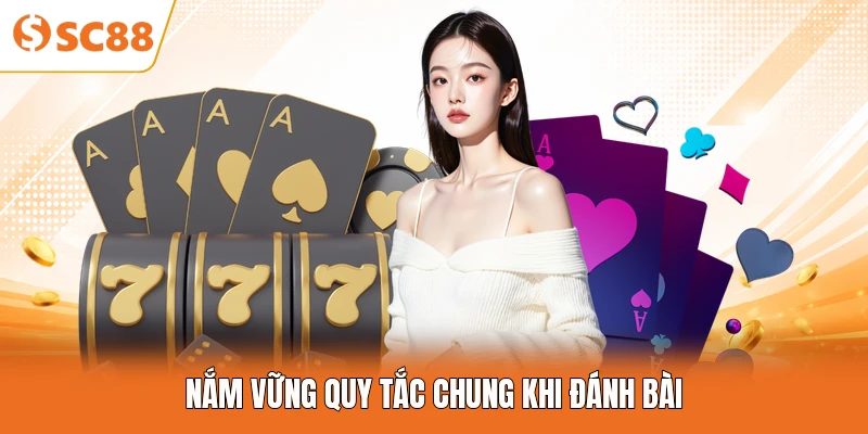 Nắm vững quy tắc chung khi đánh bài