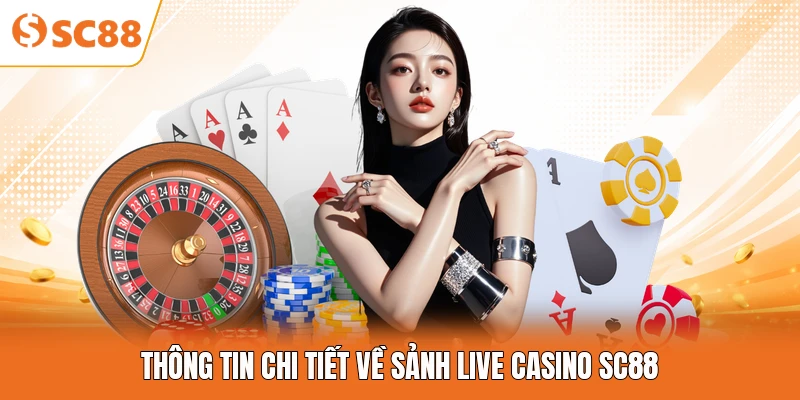 Thông tin chi tiết về sảnh Live Casino SC88