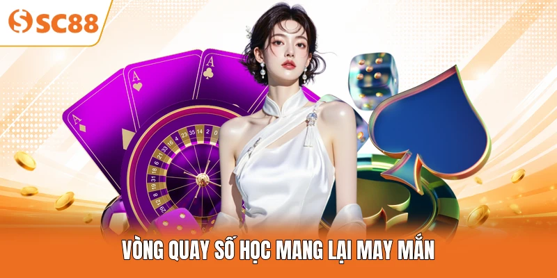 Vòng quay số học mang lại may mắn